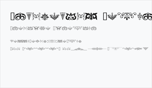 Ornamental Decoration II Business Card