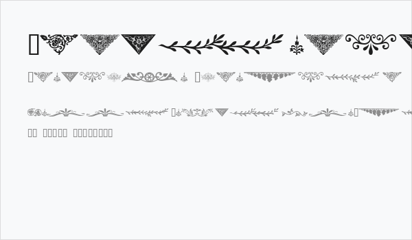 Ornamental Decoration Business Card