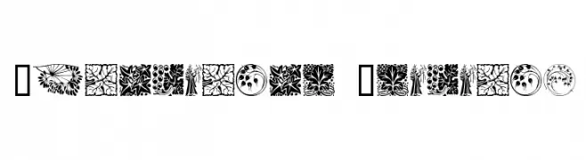 Ornamental Elements  Frei Schriftart Herunterladen