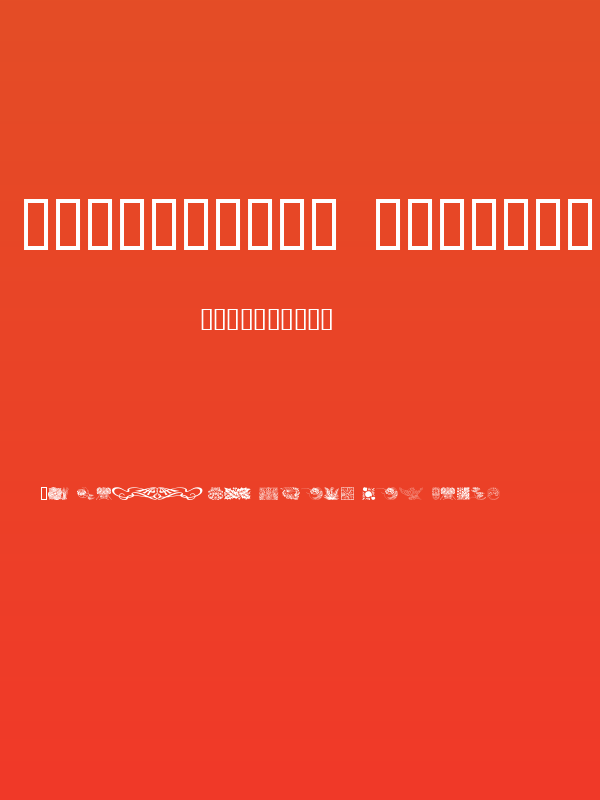 Ornamental Elements Poster