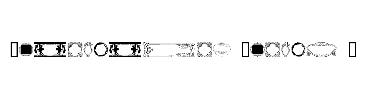 Ornamental Frames I  Frei Schriftart Herunterladen