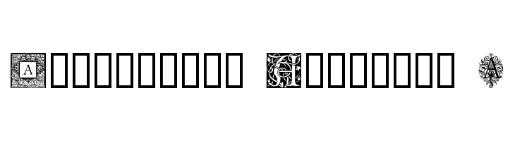 Ornamental Initials A  免费字体下载