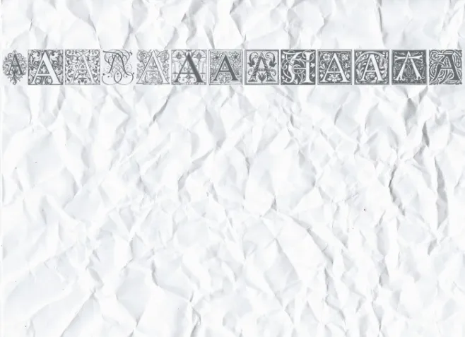 Ornamental Initials A Example 3