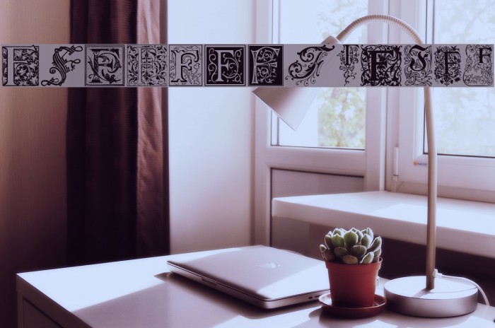 Ornamental Initials F Font examples