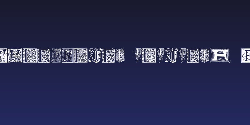 Ornamental Initials F Social Header