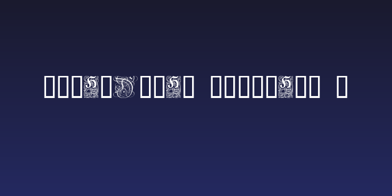 Ornamental Initials H Social Header