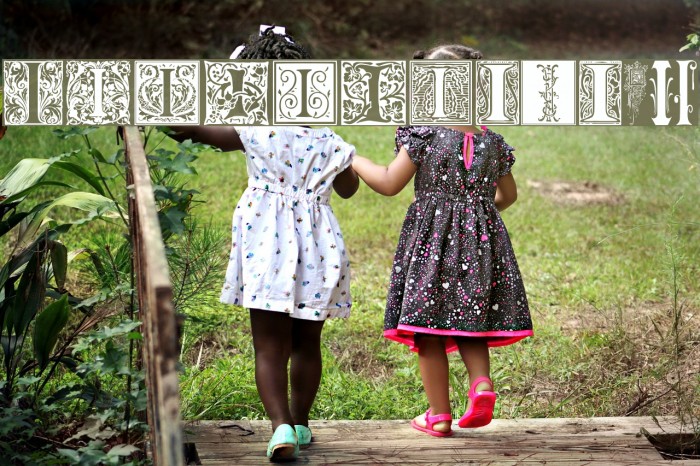 Ornamental Initials I Example 3