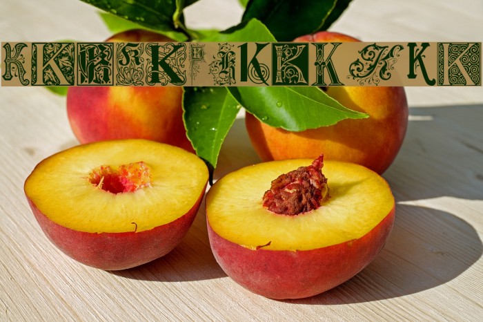 Ornamental Initials K Example 1