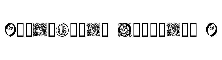 Ornamental Initials O  免费字体下载