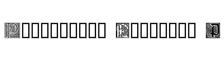 Ornamental Initials P Font