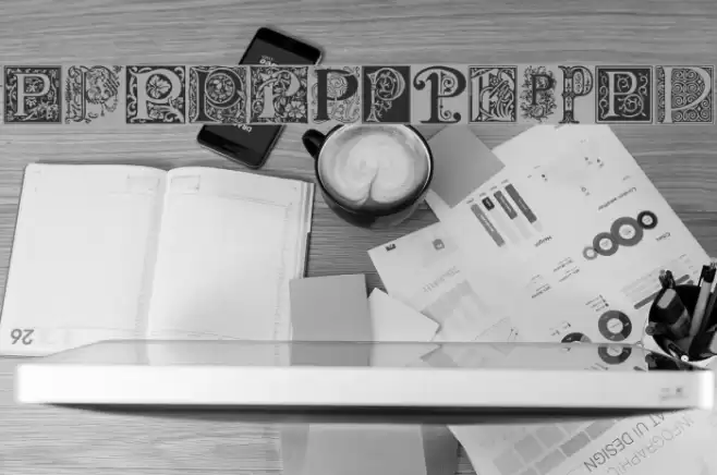 Ornamental Initials P Font examples