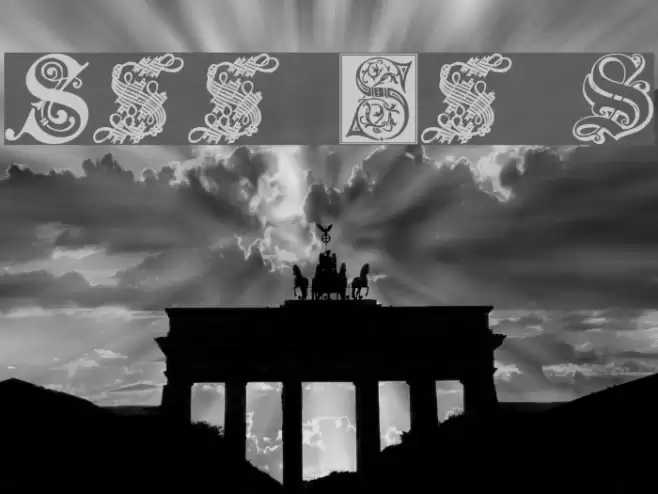 Ornamental Initials S Font examples