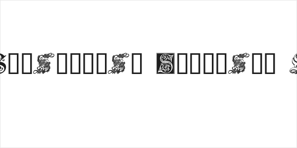 Ornamental Initials S Logo