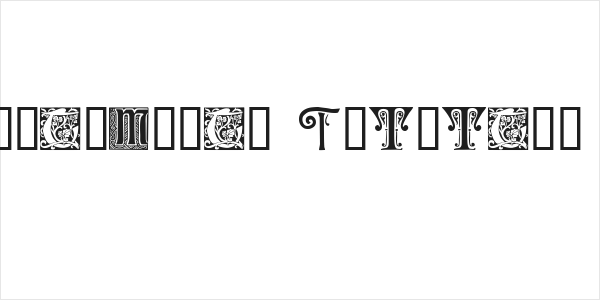 Ornamental Initials T Logo