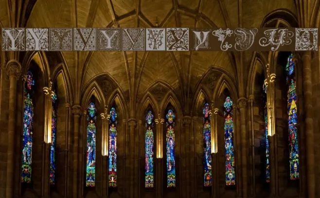 Ornamental Initials Y Example 3