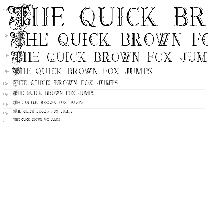 Ornamental Versals Waterfall