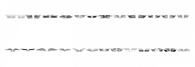 Ornamental Wings Regular Polices MAJUSCULES