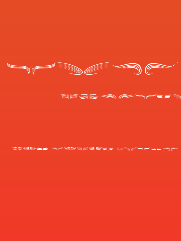 Ornamental Wings Regular Poster