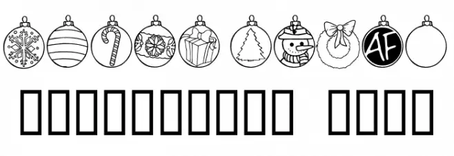 Ornamental Font OTHER CHARS