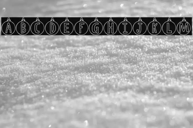 Ornamental Font examples