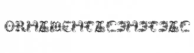 OrnamentalInitial  Frei Schriftart Herunterladen