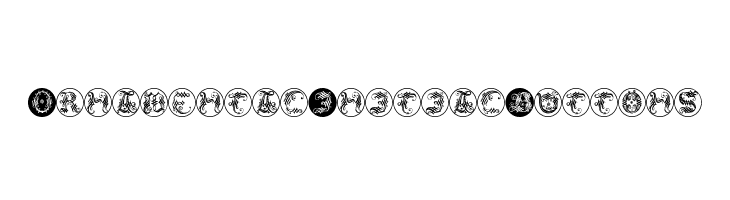 OrnamentalInitialButtons  Frei Schriftart Herunterladen