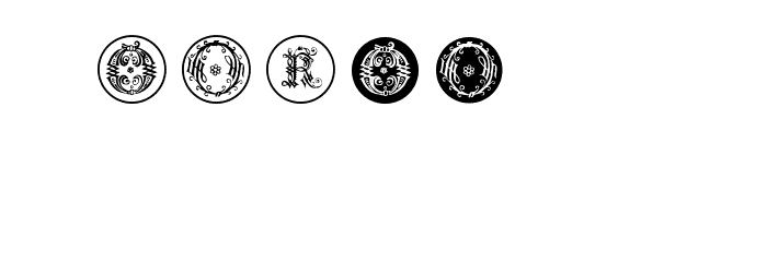 OrnamentalInitialButtons Font OTHER CHARS