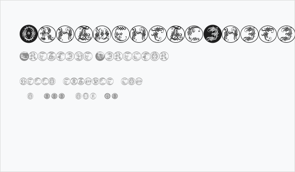 OrnamentalInitialButtons Business Card