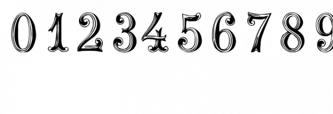 OrnamentalNo2 Font Alte caractere