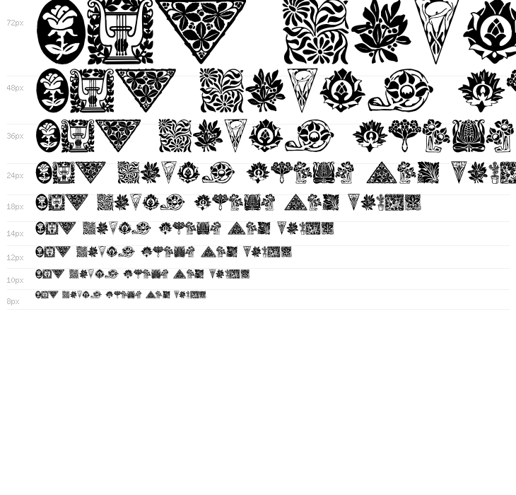 Ornamenter Waterfall