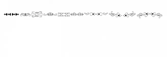 Ornamentis_PersonalUseOnly Шрифта ДРУГИЕ символов