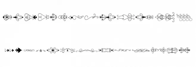 Ornamentis_PersonalUseOnly Schriftart Groß