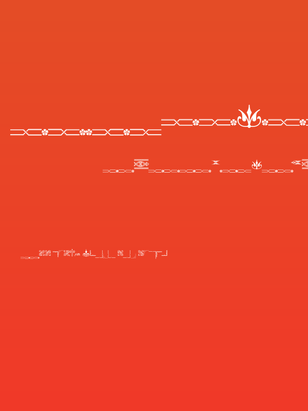 Ornamentos Orlas y Vinetas LGt Regular Poster