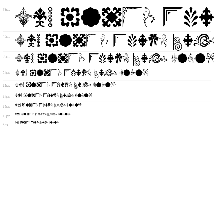 Ornaments Salad Waterfall