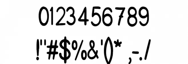 Ornamezo Font OTHER CHARS