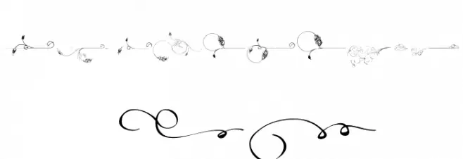 Ornamind Font OTHER CHARS