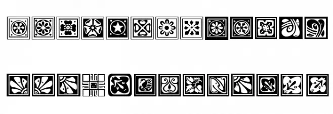 OrnataUno Fonte MAIÚSCULAS