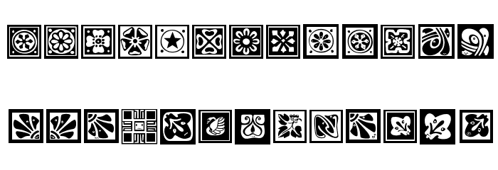 OrnataUno Font LOWERCASE