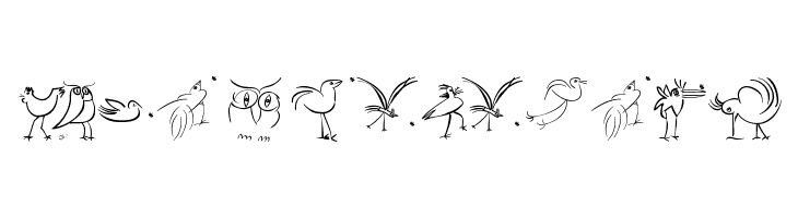 OrnithoLogics  免费字体下载