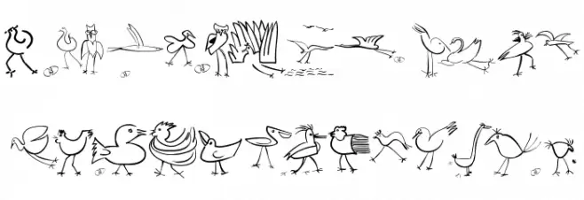 OrnithoLogics Шрифта ВЕРХНИЙ