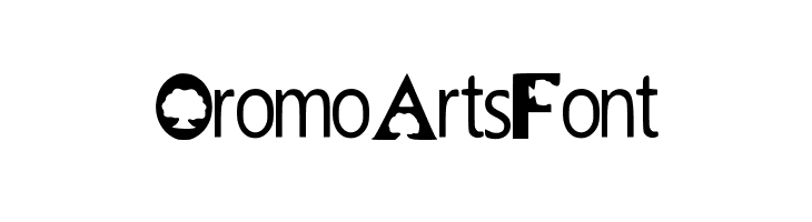 Oromo_Arts_Font  Frei Schriftart Herunterladen