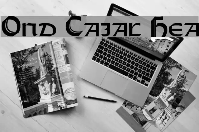 Orotund Capitals Heavy Caratteri examples