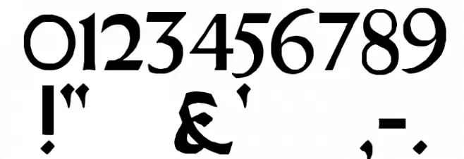 Orotund Heavy Caratteri ALTRI CARATTERI