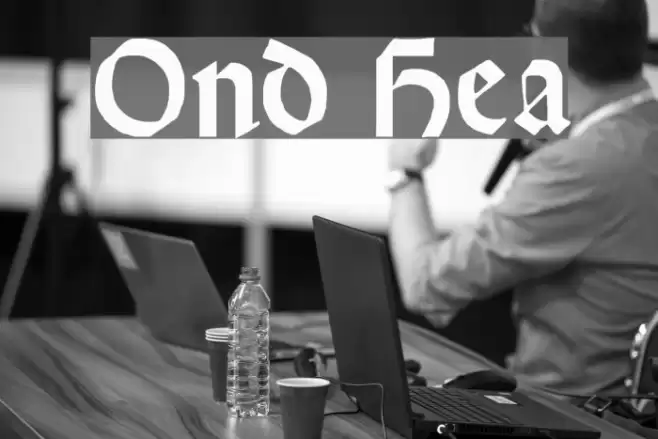 Orotund Heavy Caratteri examples