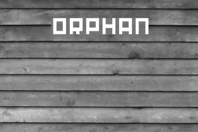 Orphan फ़ॉन्ट examples