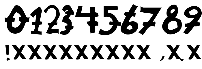 Orphanage Riot 1 Font OTHER CHARS