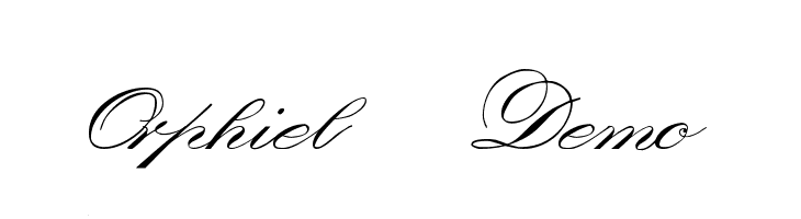 Orphiel Demo Font