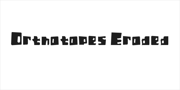 Orthotopes Eroded Logo