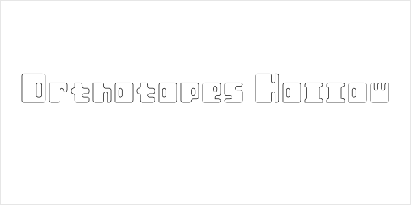 Orthotopes Hollow Logo