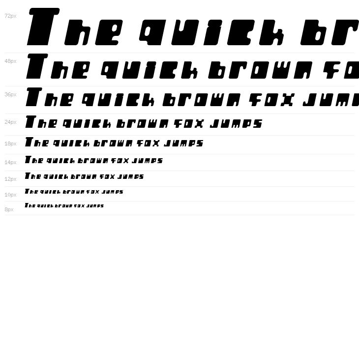 Orthotopes Italic Waterfall